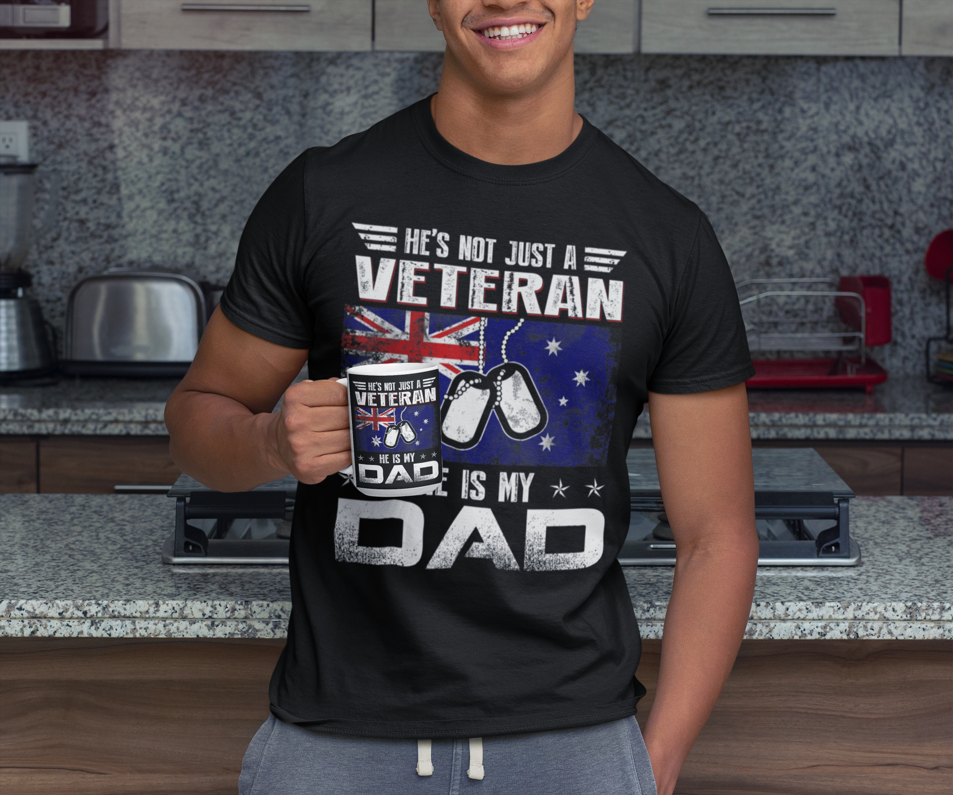 He's My Dad Mug - [farm_afternoons]