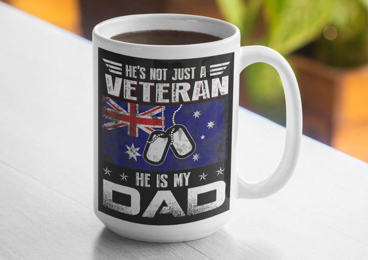 He's My Dad Mug