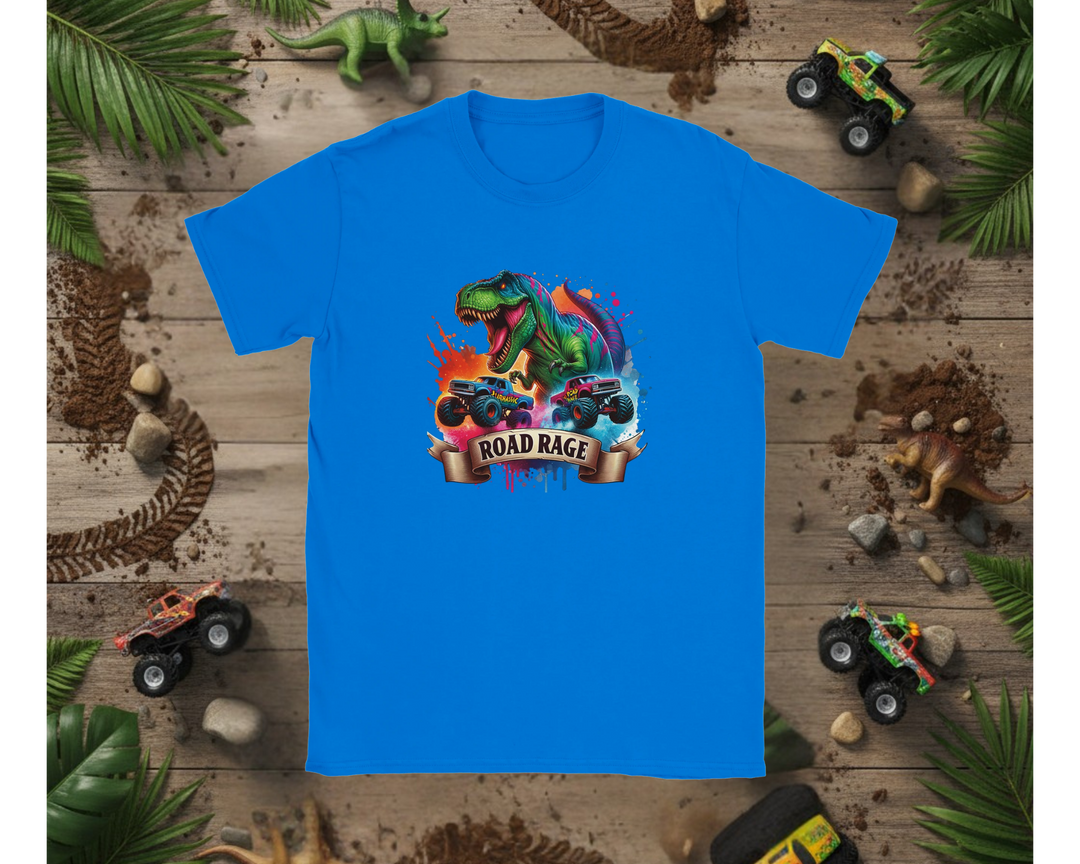 Boys Dino Road Rage T-Shirt