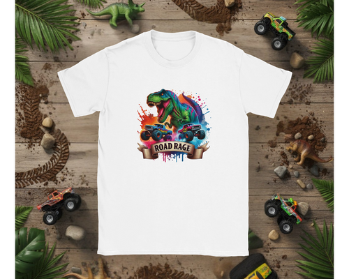 Boys Dino Road Rage T-Shirt