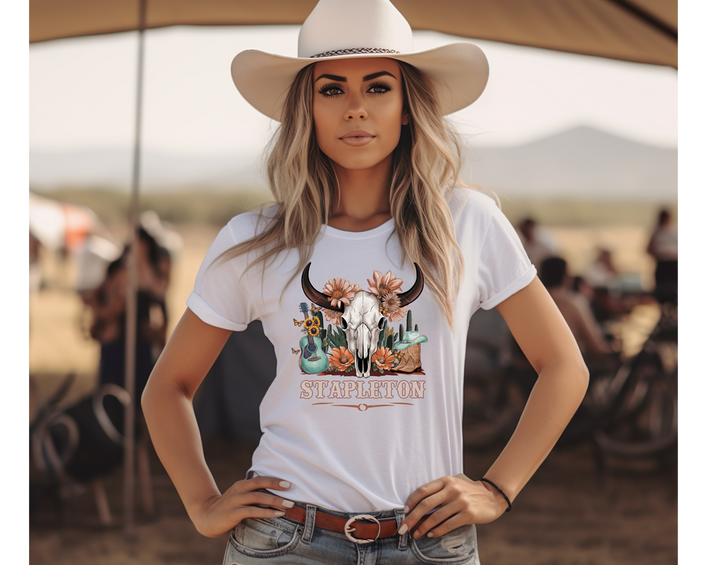Women's Western Stapleton T-Shirt - [farm_afternoons]
