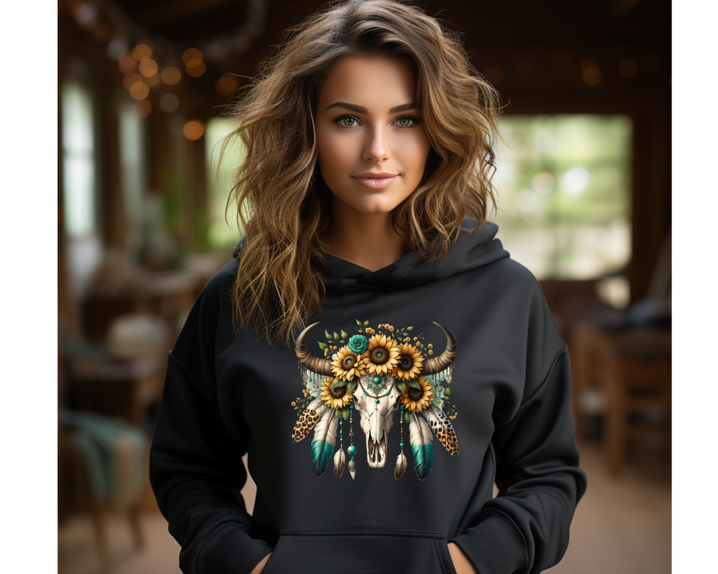 Sunflower Bull Hoodie