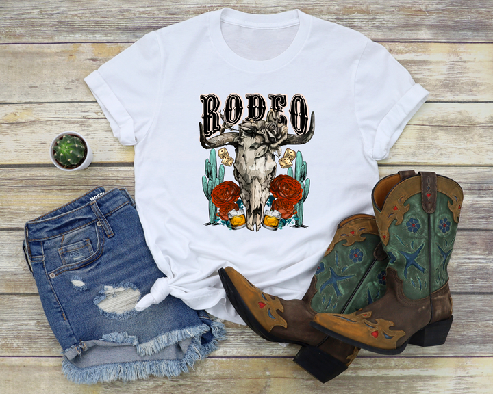 Women's Wild West Rodeo Tee - [farm_afternoons]