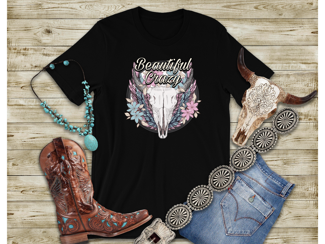 Women's Old West Beautiful Crazy - [farm_afternoons]