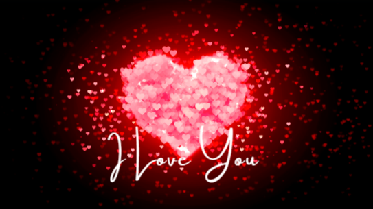 Floating Heart Valentines e-Card - [farm_afternoons]
