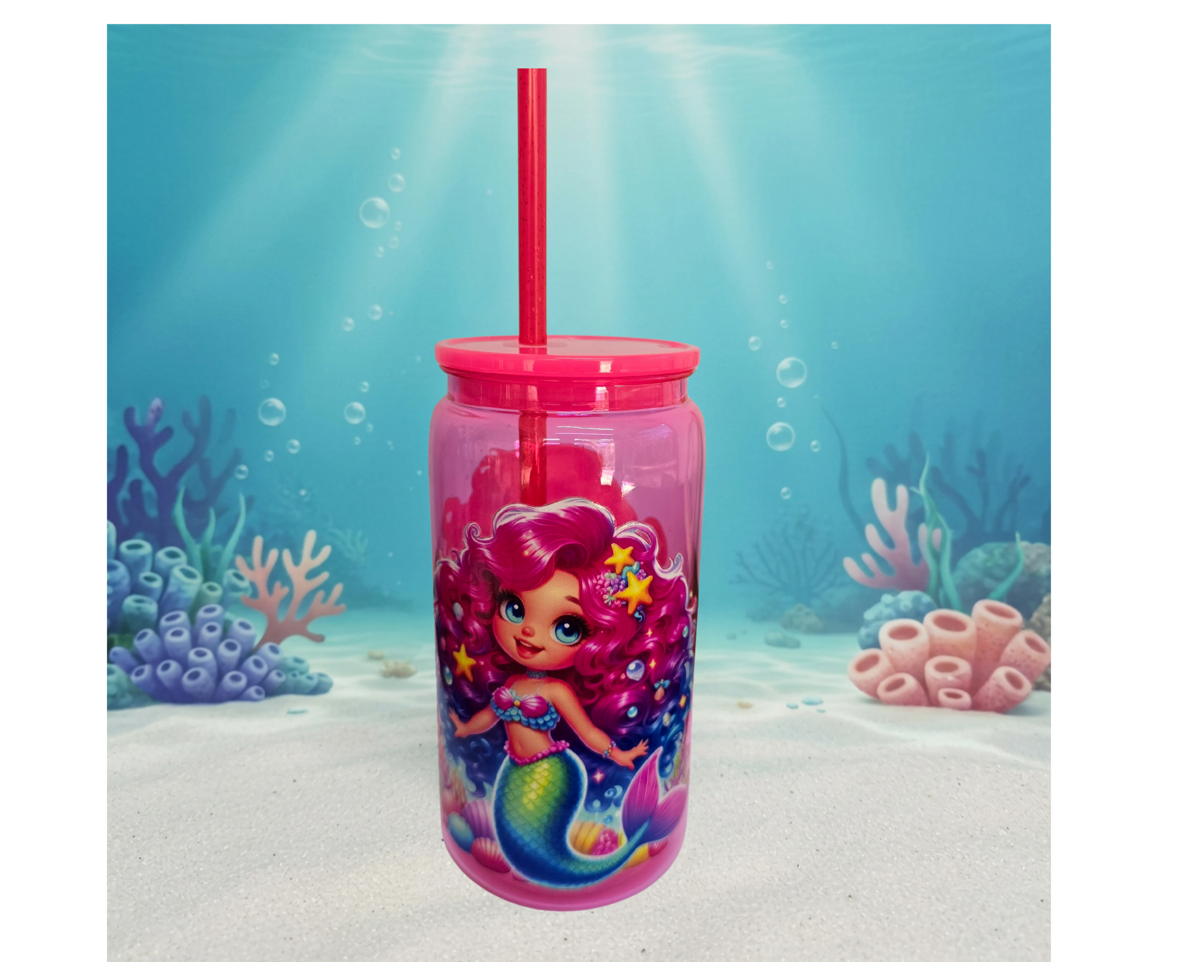 Girls Mermaid Tumblers