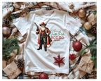Men's Santa Rodeo T-Shirt - [farm_afternoons]