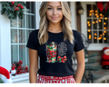 Women's Christmas Coffee Tee - [farm_afternoons]