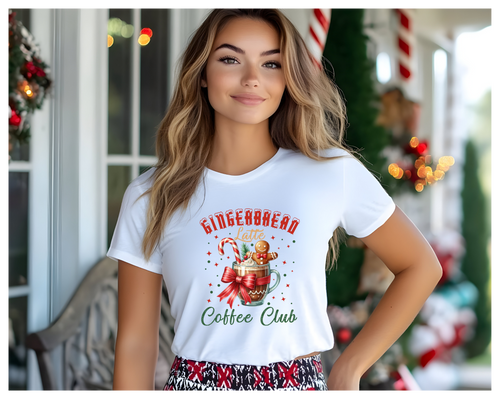 Gingerbread Coffee Club Tee - [farm_afternoons]