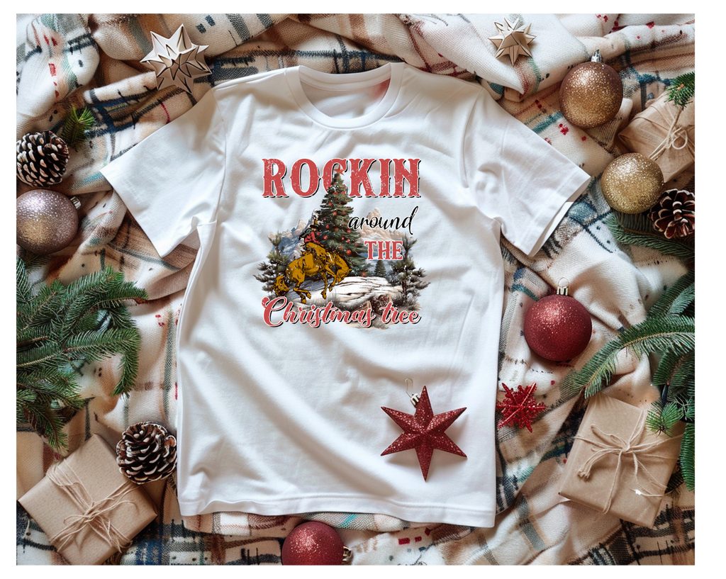 Mens Rockin Around T-Shirt - [farm_afternoons]