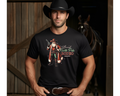 Men's Santa Rodeo T-Shirt - [farm_afternoons]