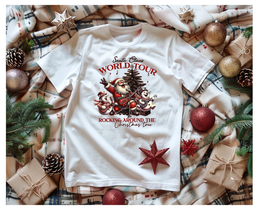 Santas World Tour T-Shirt - [farm_afternoons]