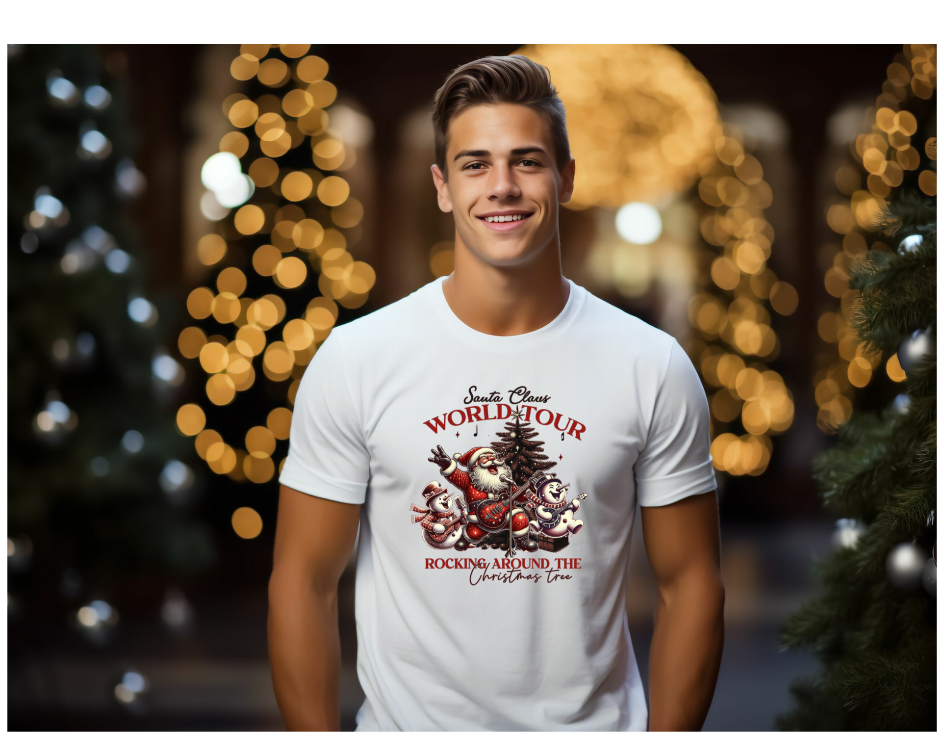 Santas World Tour T-Shirt - [farm_afternoons]