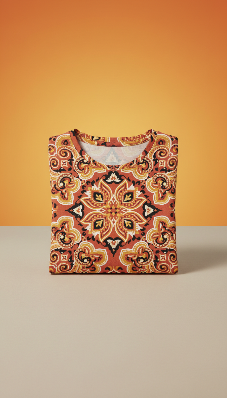 Cotton Sunset Graphic Tee