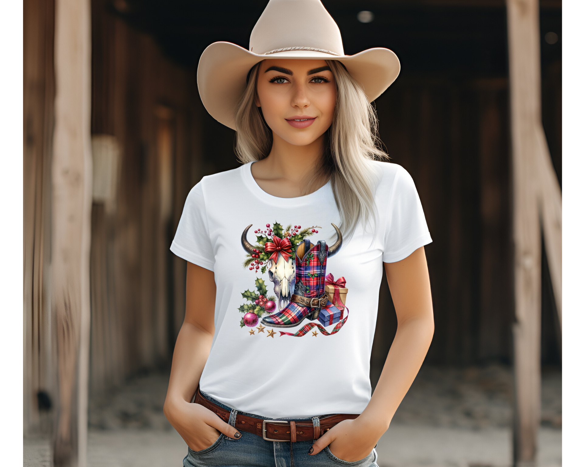 Western Cowgirl Christmas - [farm_afternoons]