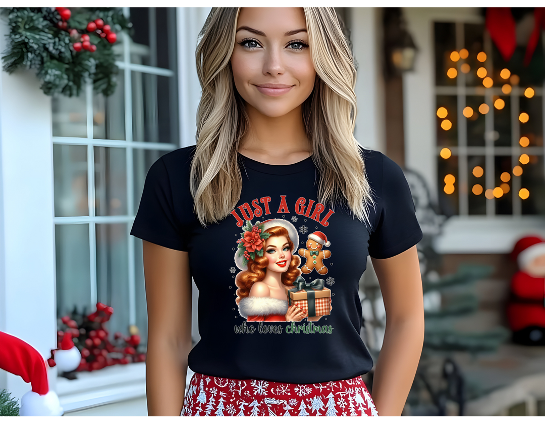 Vintage Just A Girl Tee