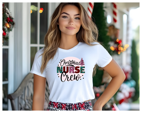 Christmas Nurse Crew Tee - [farm_afternoons]