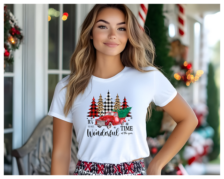 Most Wonderful Time Xmas Tees