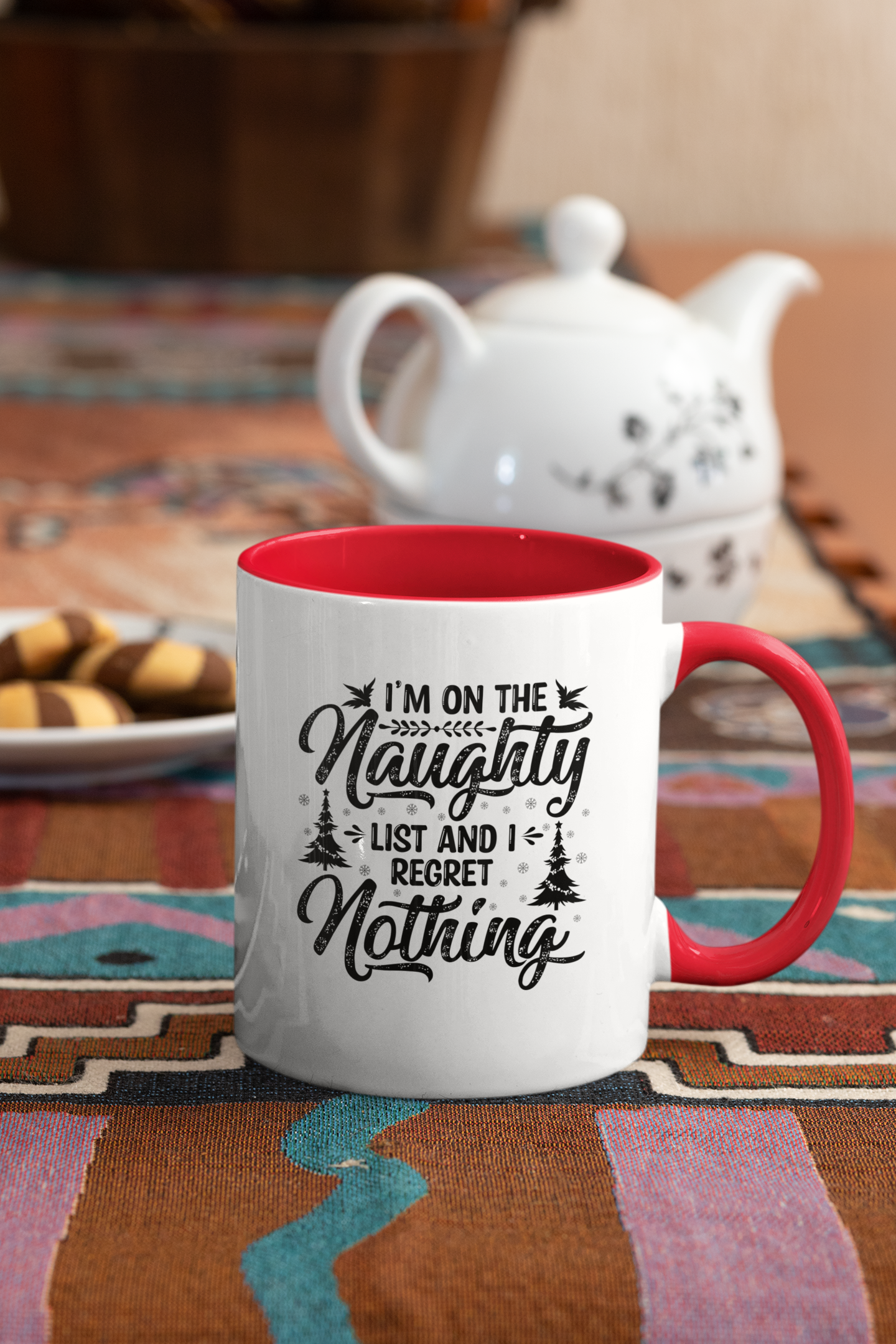 Naughty List Xmas Mugs - [farm_afternoons]