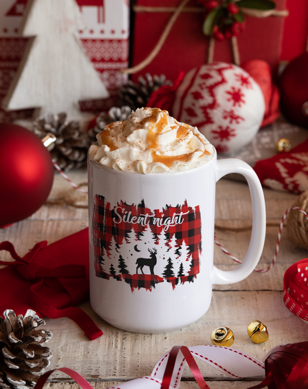 Silent Night Mugs - [farm_afternoons]