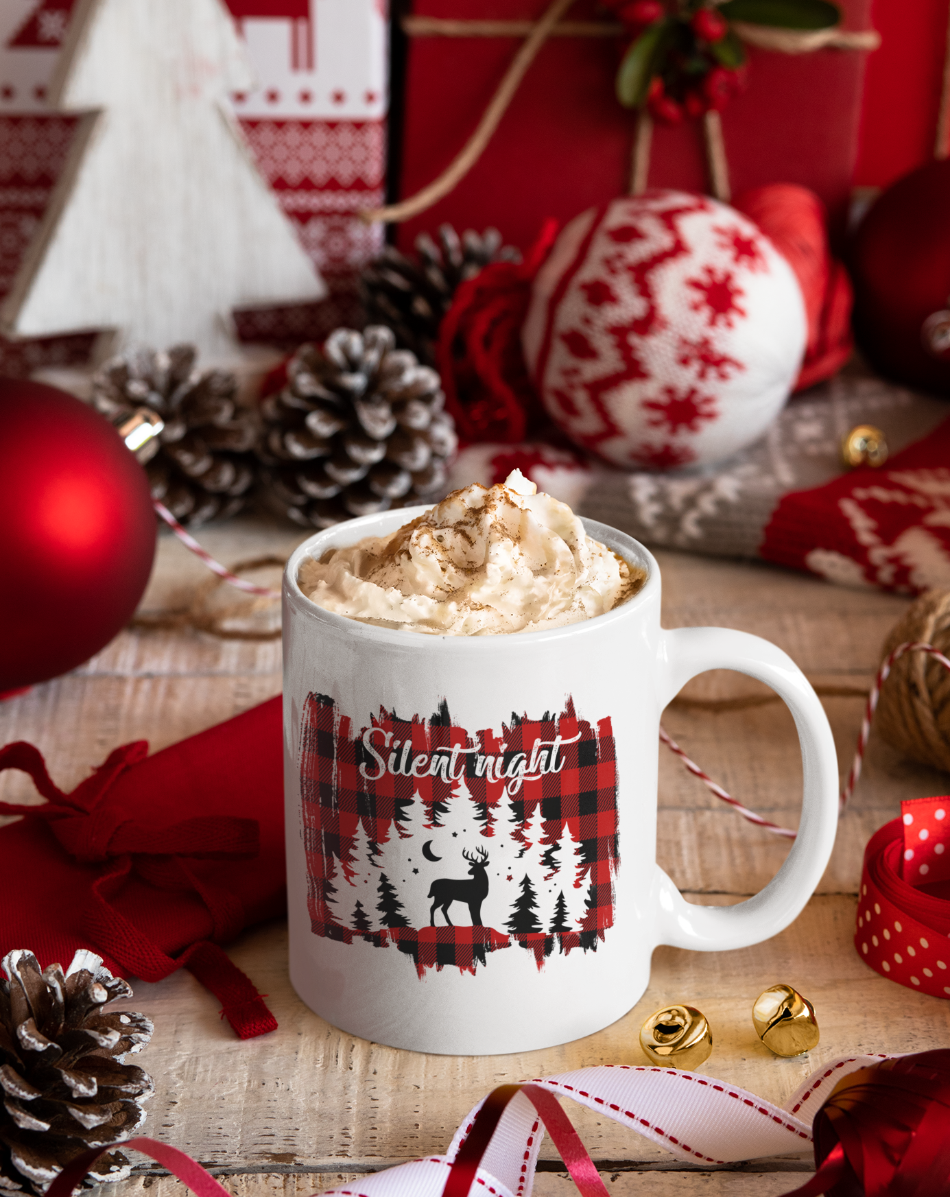 Silent Night Mugs - [farm_afternoons]