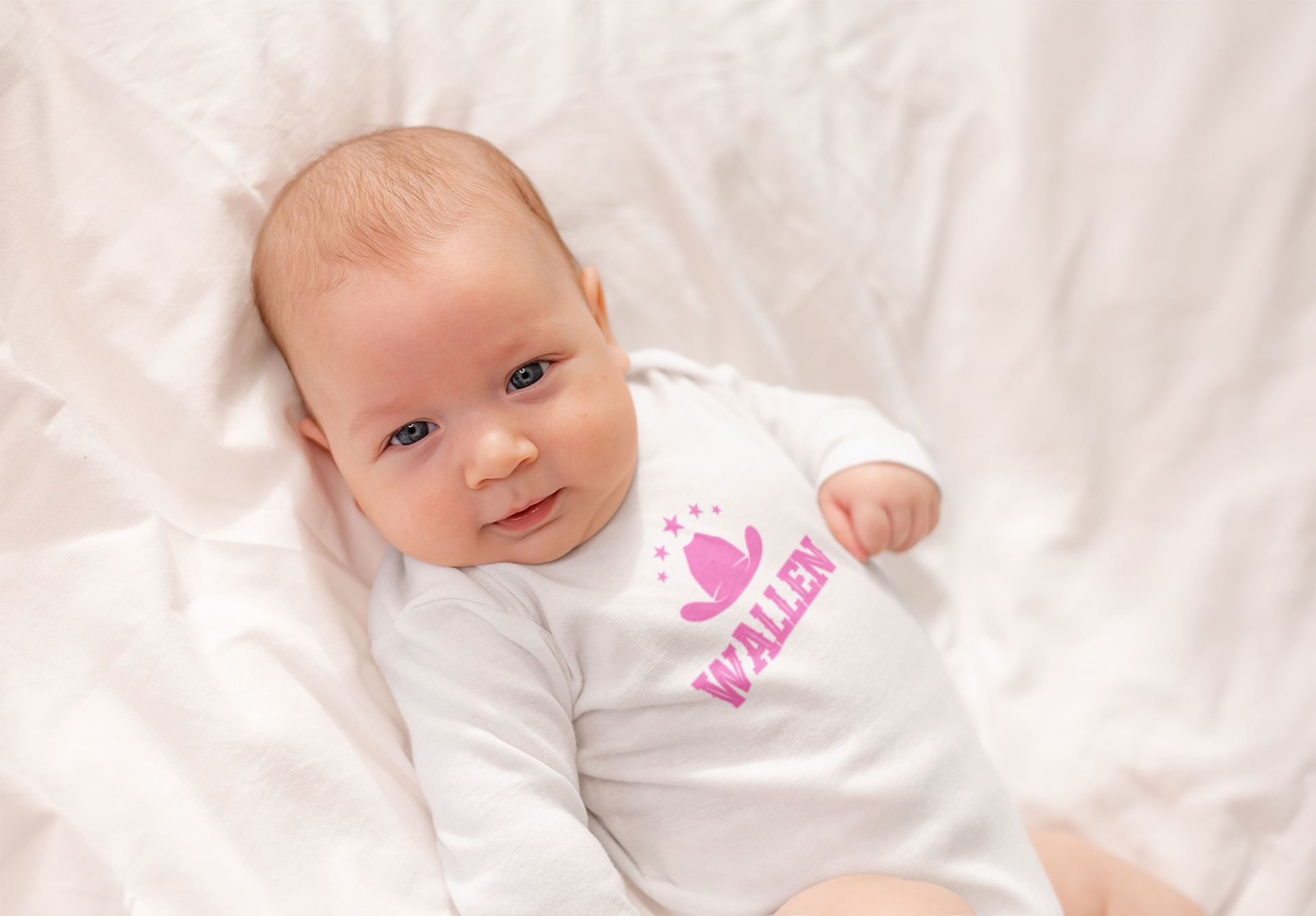Baby GIrl Wallen Onesies - [farm_afternoons]