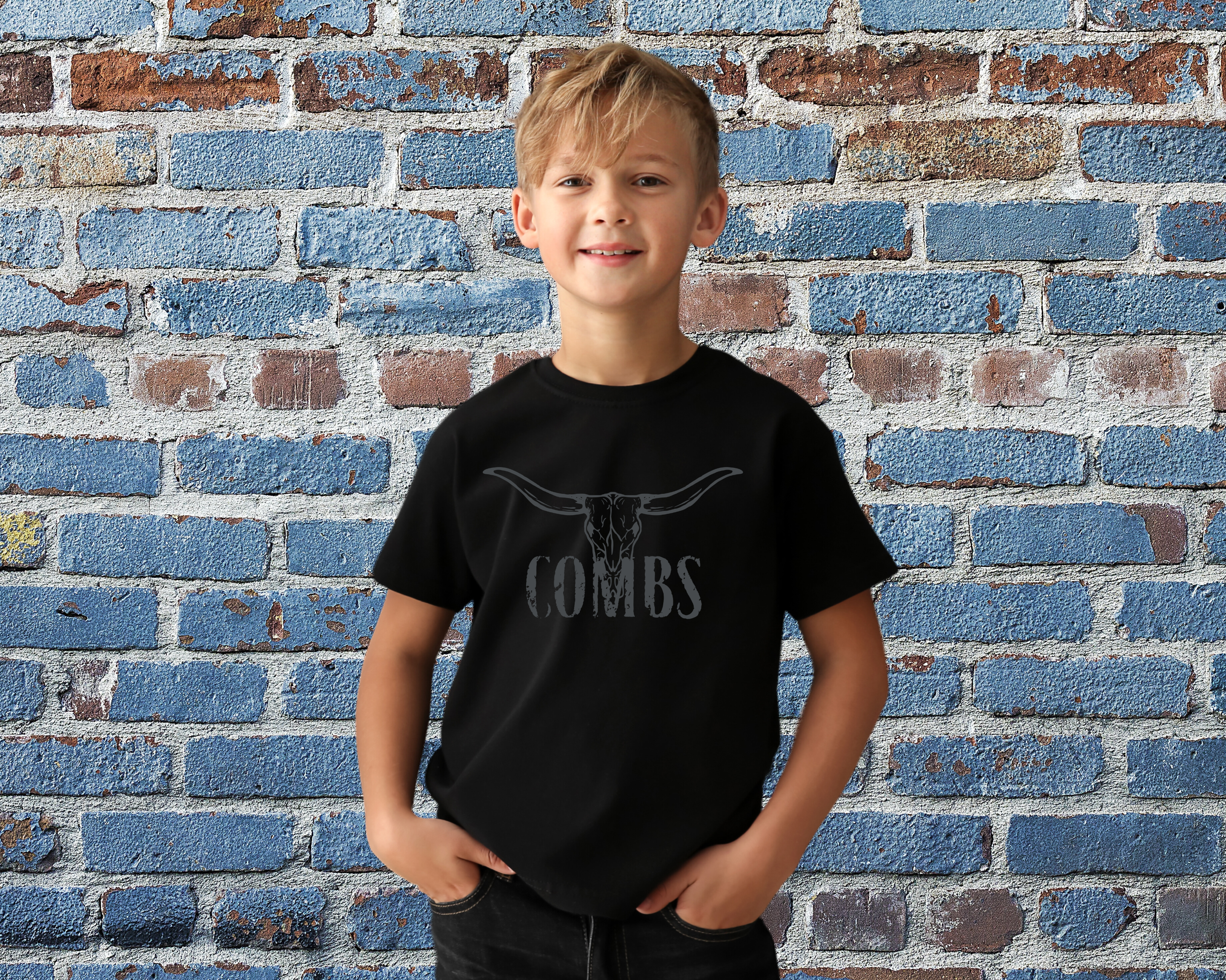 Kids Combs T-shirt - [farm_afternoons]