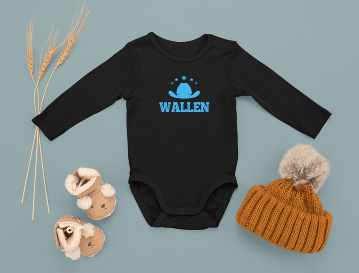 Baby Boy Wallen Onesies