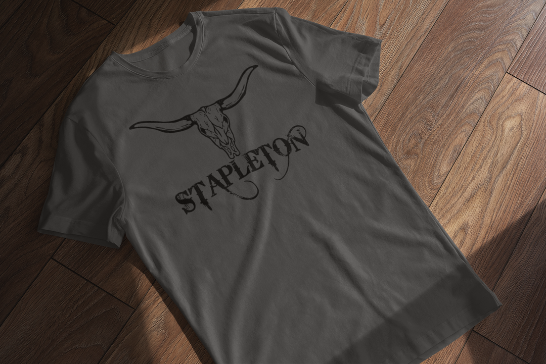 Mens Black Stapleton T-shirt - [farm_afternoons]
