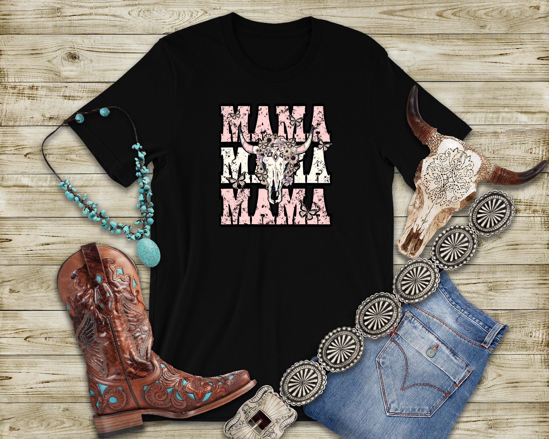 Wild West Mama Tee - [farm_afternoons]