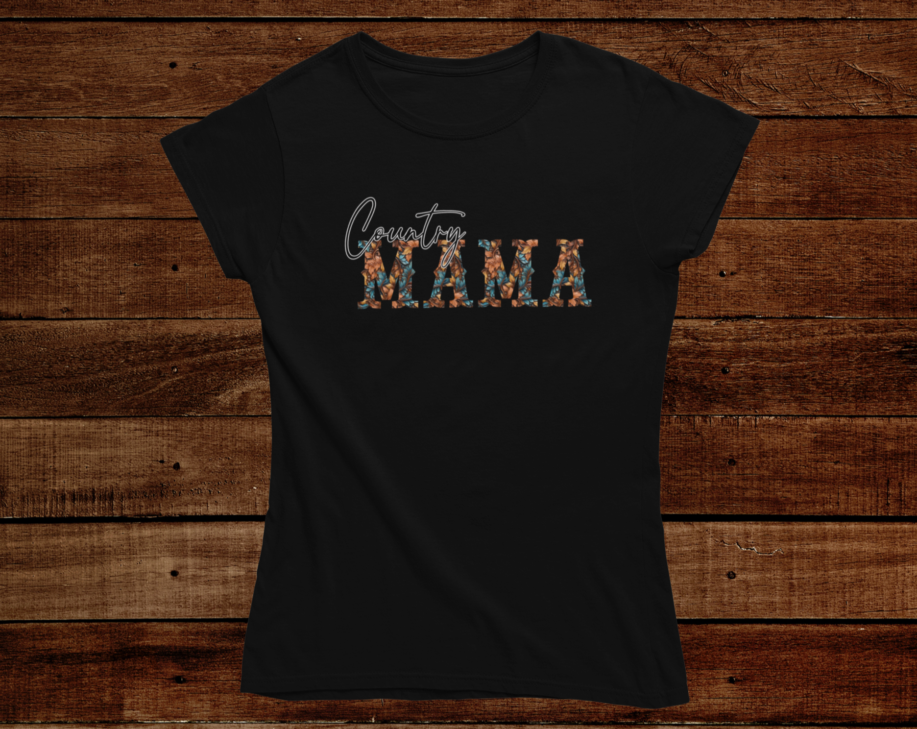 Women's Country Mama Tee - [farm_afternoons]