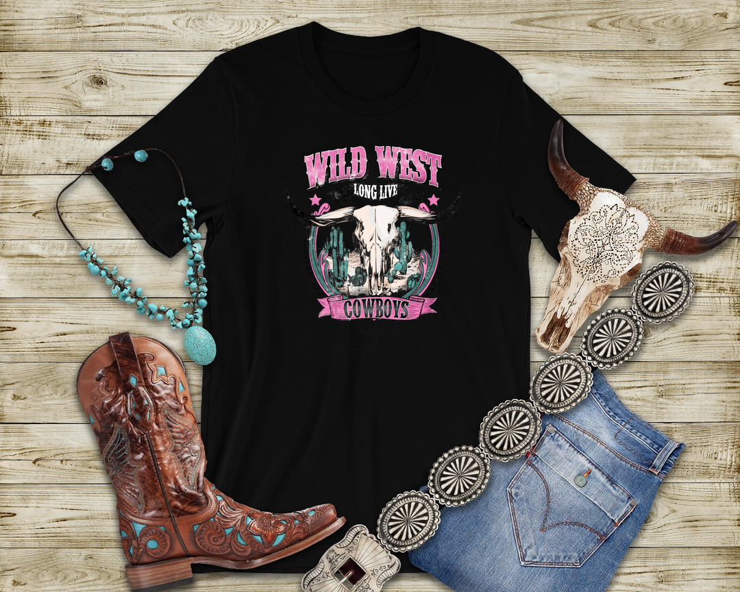 Women's Pink Wild West Tee