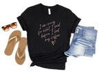 Women's Pink I'm Sorry T-Shirt - [farm_afternoons]