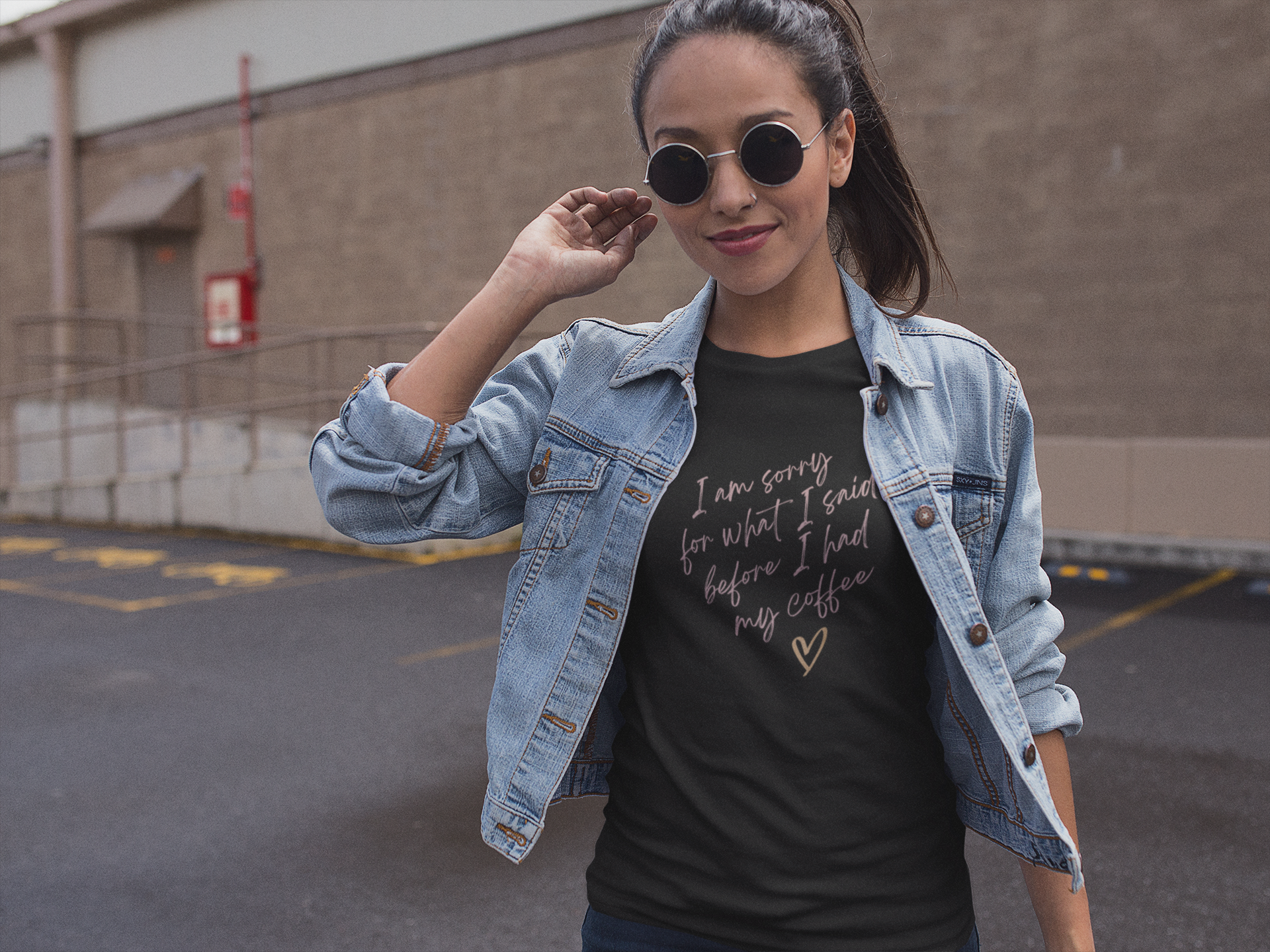Women's Pink I'm Sorry T-Shirt - [farm_afternoons]