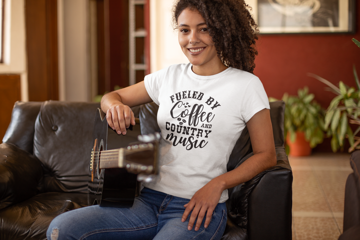 Women's Coffee & Country Music Tee