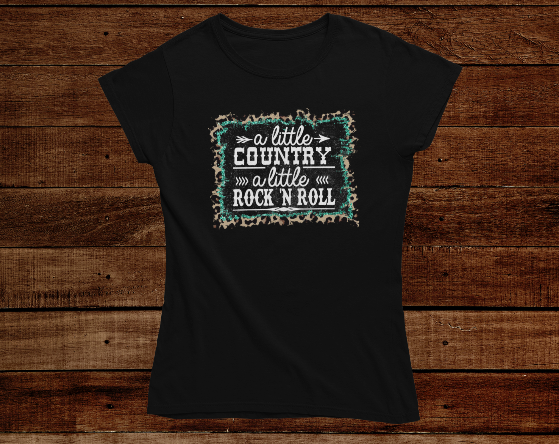 Women's A Little Country Tee - [farm_afternoons]