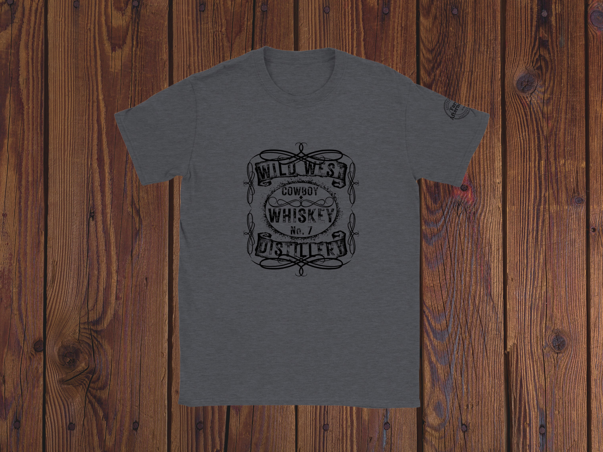 Men's Wild West T-shirt - [farm_afternoons]
