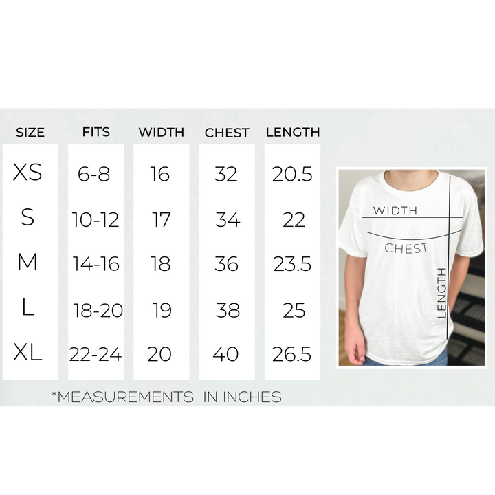 Girls Distressed Combs T-Shirt