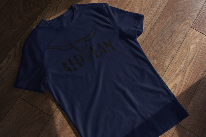 Mens Black Aldean T-Shirt - [farm_afternoons]