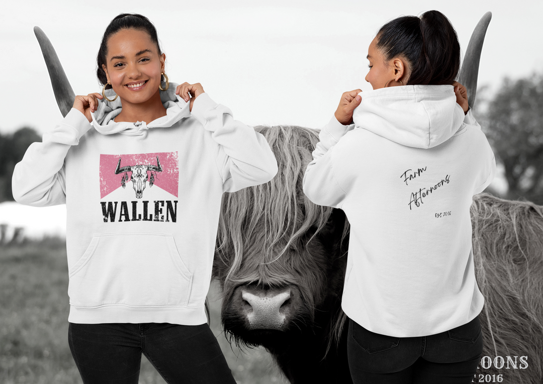 Women's Wallen Hoodie - [farm_afternoons]