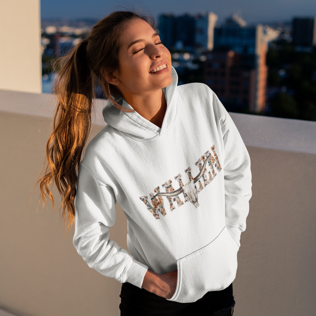 Women's Floral Wallen Hoodie - [farm_afternoons]