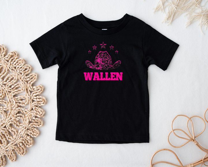 Girls Distressed Wallen T-shirt