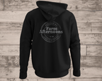 Men's Grey Mustang Whiskey Hoodie - [farm_afternoons]
