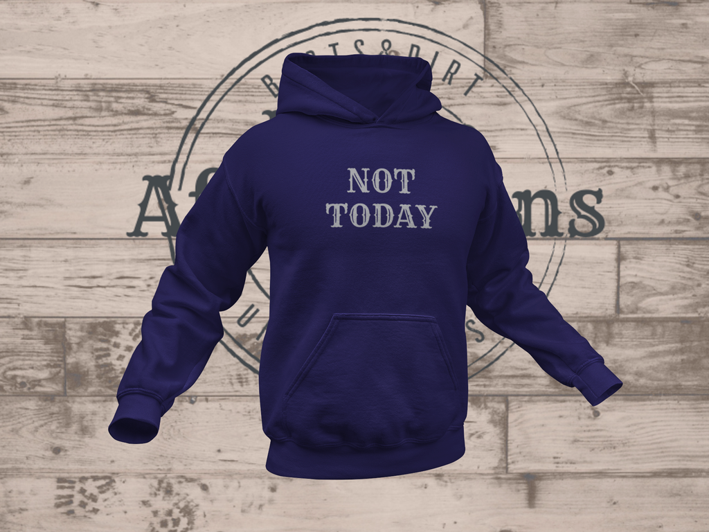 Men's Not Today Hoodie - [farm_afternoons]