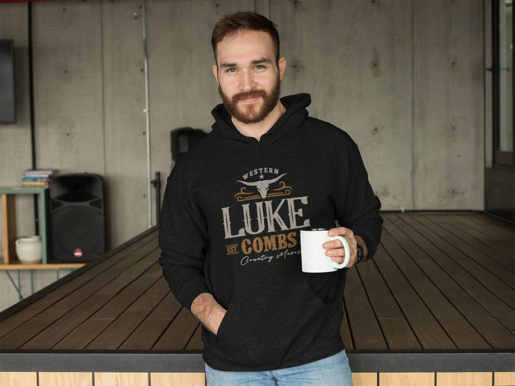 Men's Western Combs Hoodie - [farm_afternoons]