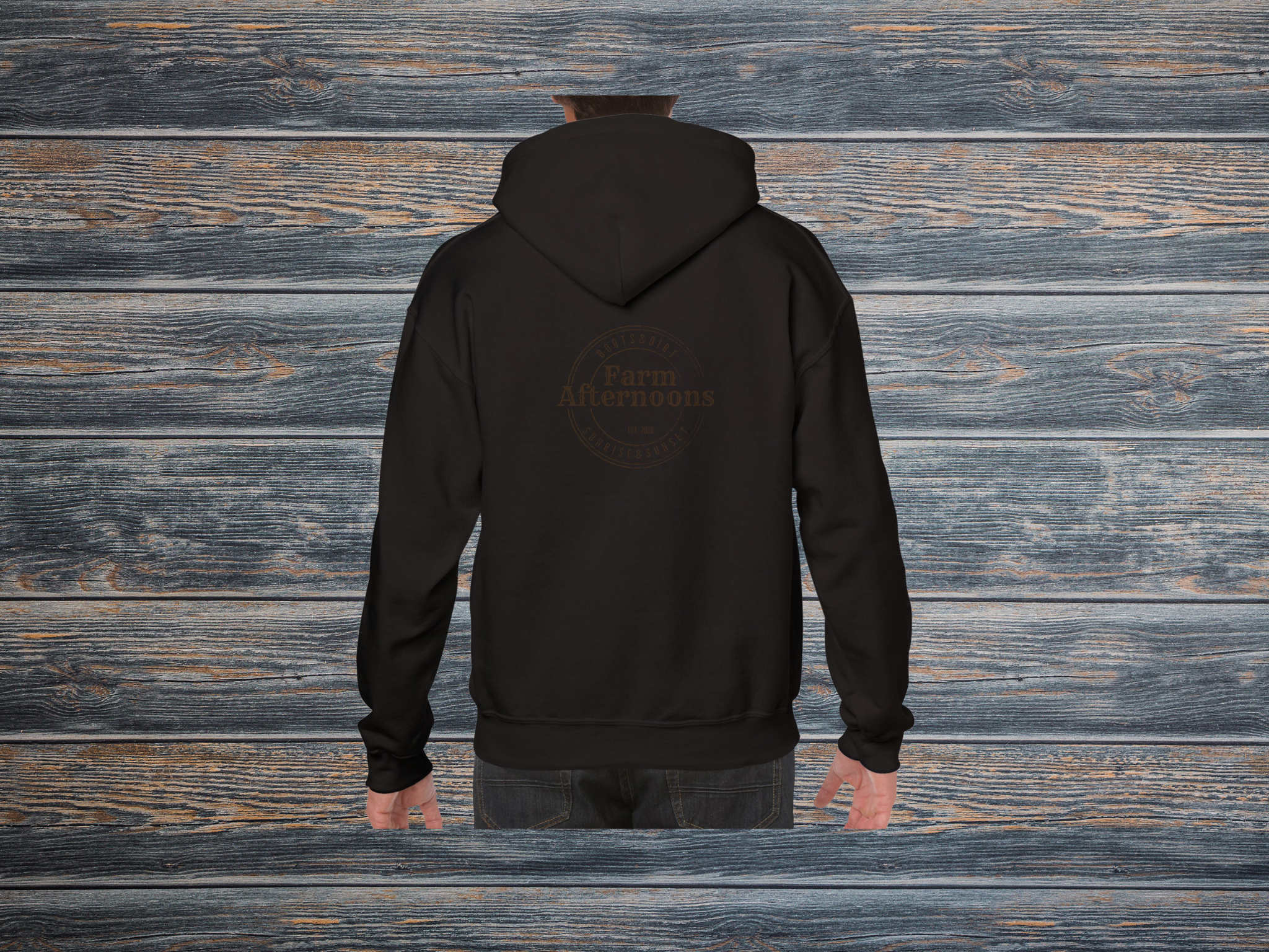 Men's Luke Combs Hoodie - [farm_afternoons]