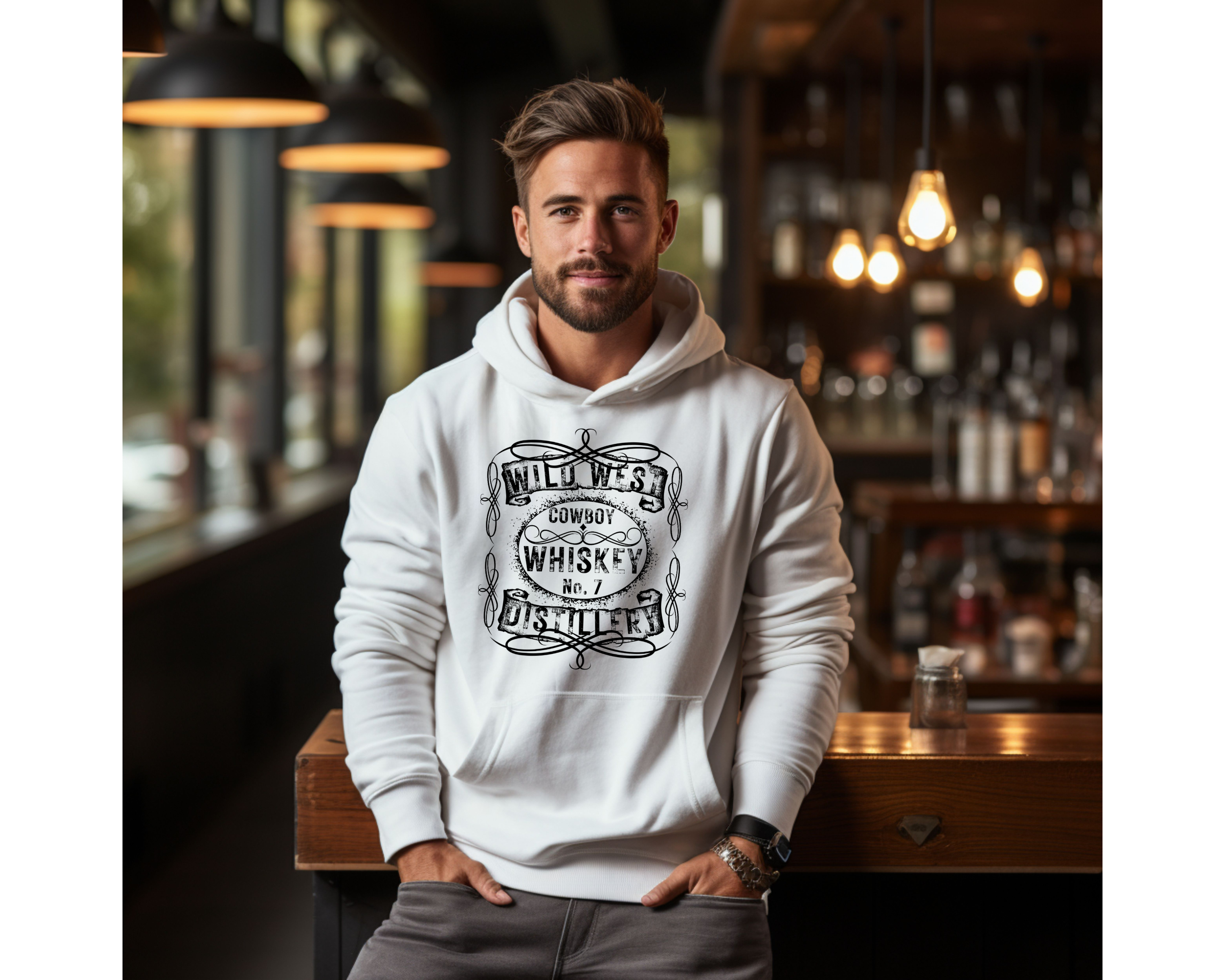 Wild West Cowboy Hoodie - [farm_afternoons]