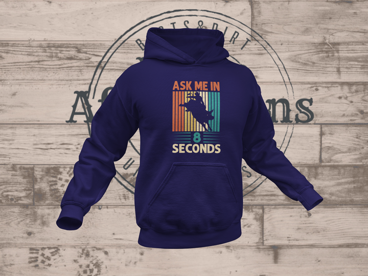 Men's 8 Seconds Hoodie - [farm_afternoons]