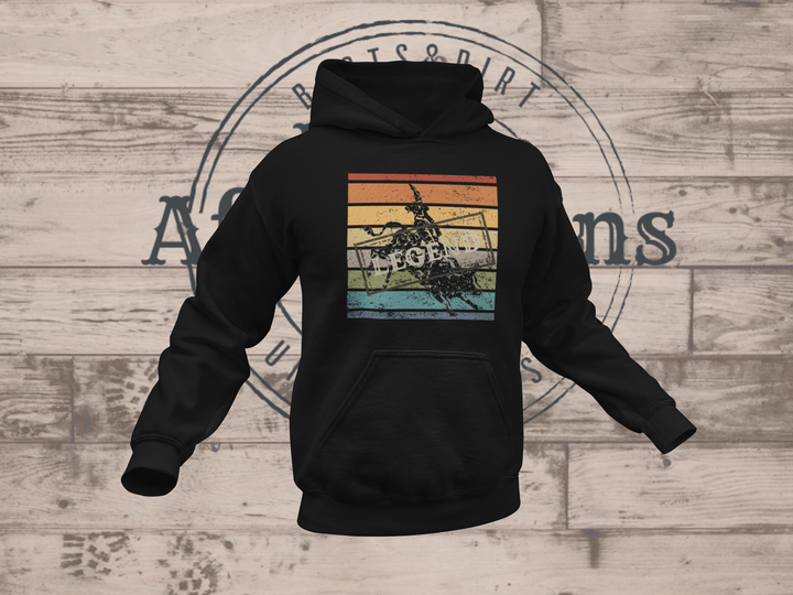 Retro Rodeo Legend Hoodie - [farm_afternoons]