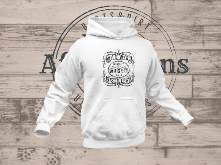 Wild West Distillery Hoodie - [farm_afternoons]